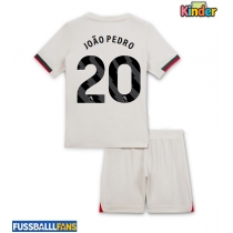 Chelsea Joao Pedro #20 Auswärts Trikotsatz Kinder 2025-26 Kurzarm (+ Kurze Hosen)